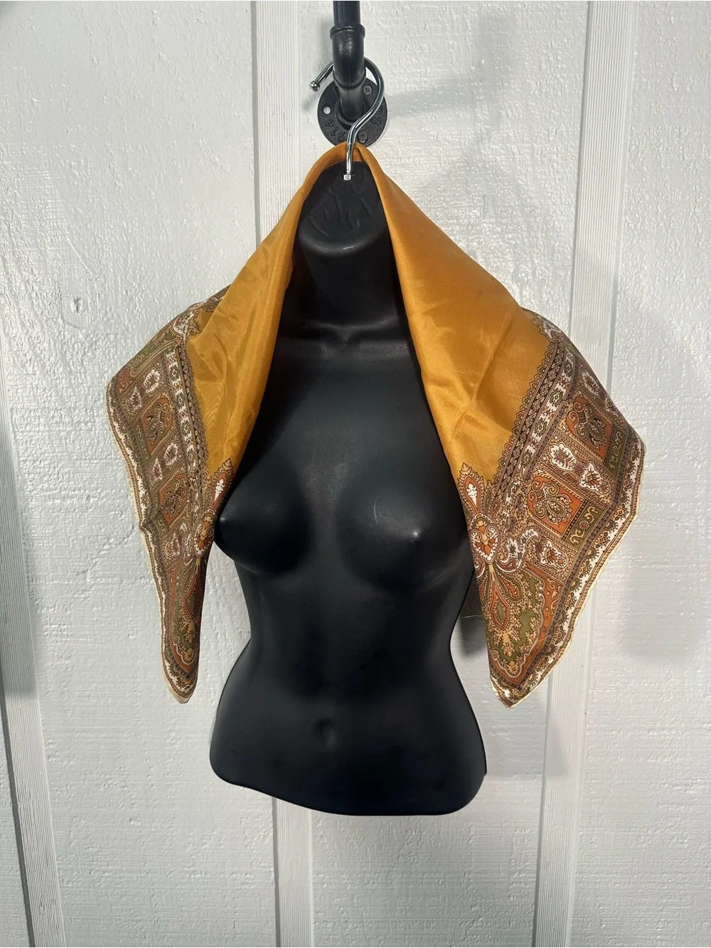 Vintage Brown Multicolored Scarf FUC